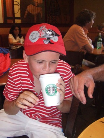 Amhlaoibh checking the competion