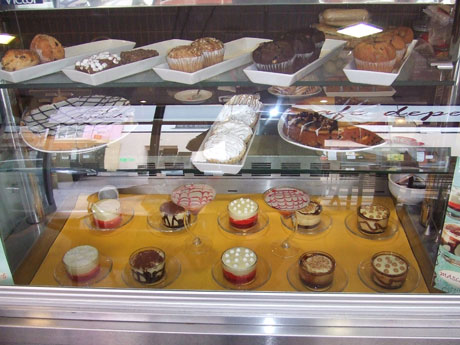 Range of delicious Italian desserts