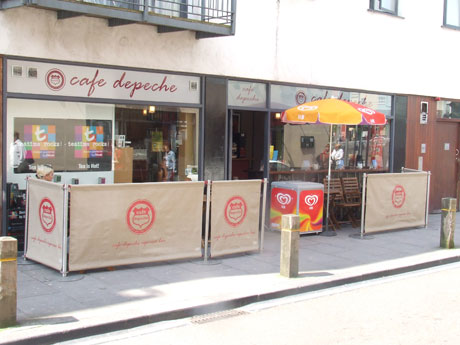 Cafe Depeche on North Main Street