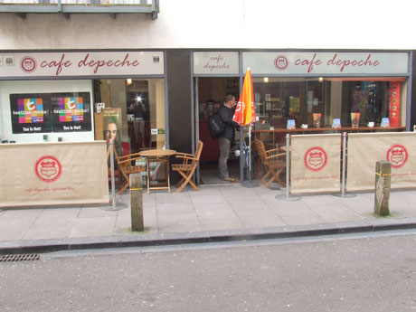 Cafe Depeche on North Main Street