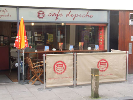 Cafe Depeche on North Main Street